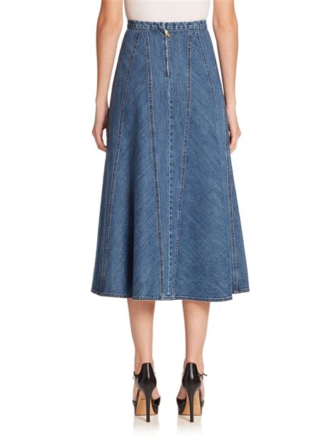 Michael Kors denim skirt